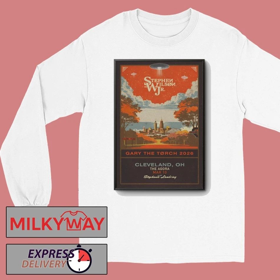 Stephen Wilson JR. 3 10 2026 Cleveland OH Poster shirt