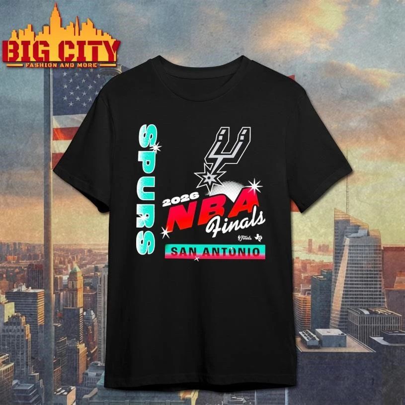 San Antonio Spurs Brand 2026 NBA Finals Billboard Franklin Shirt