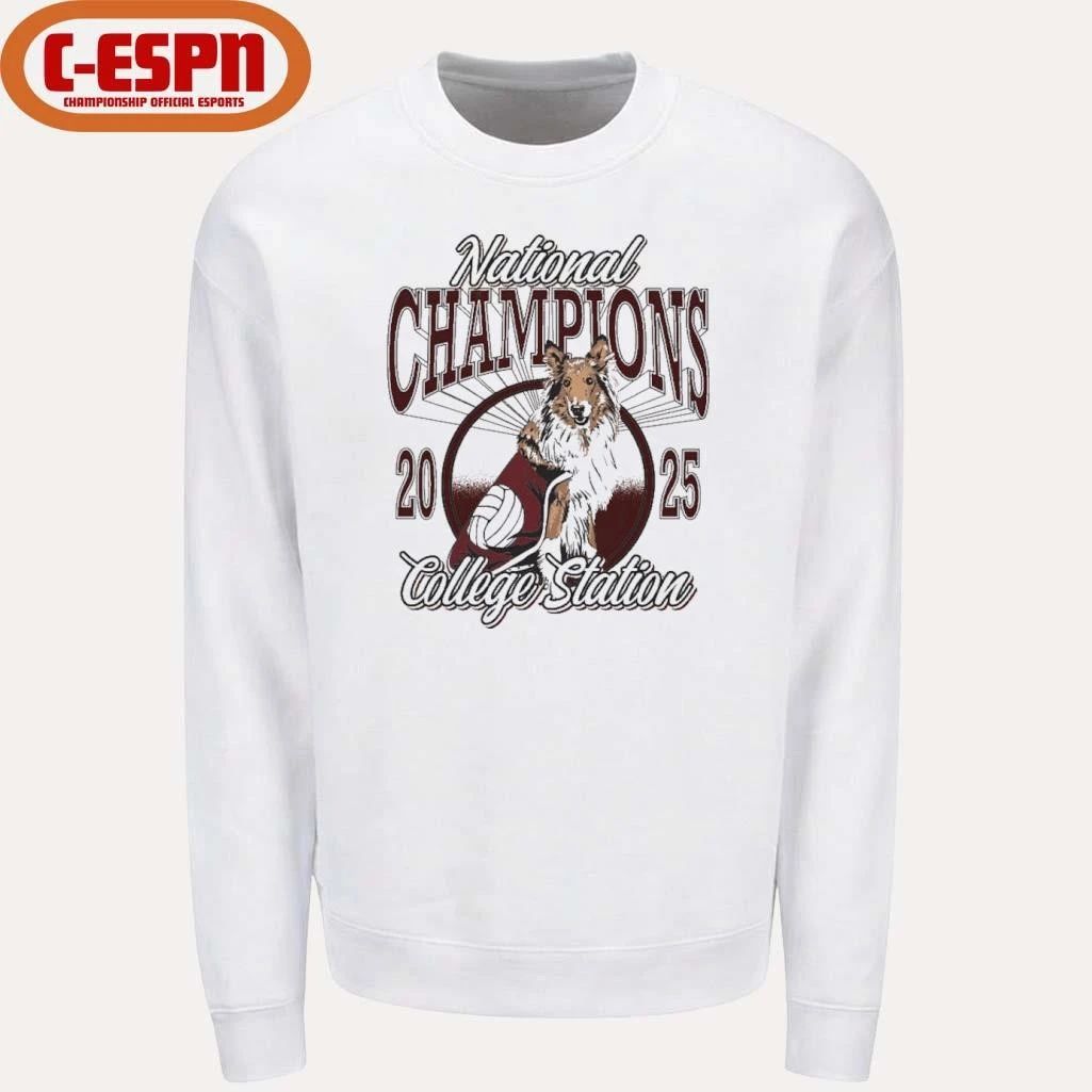 Texas A&M National Champions Volleyball Mascot Shirt