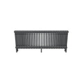 Bircham – Raw Metal Column Radiator H500mm x W1421mm 3 Column – Feet Included