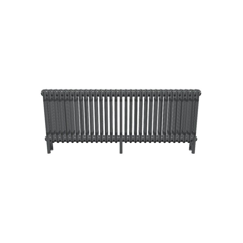 Bircham – Raw Metal Column Radiator H500mm x W1421mm 3 Column – Feet Included