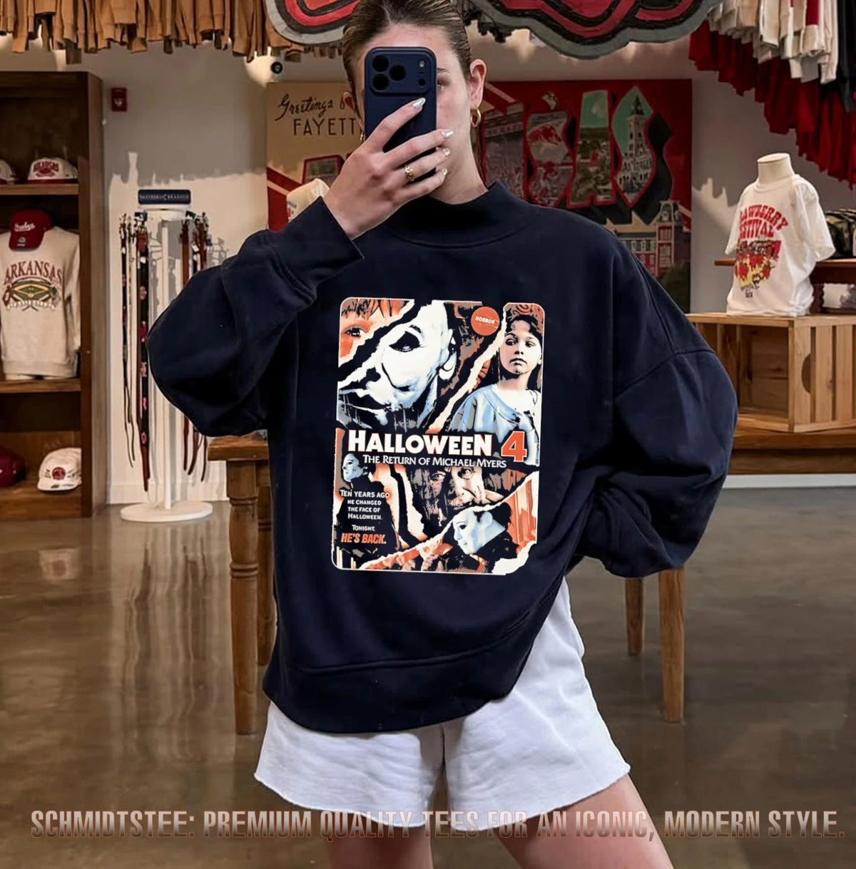 Halloween 4 the return of Michael Myers horror shirt