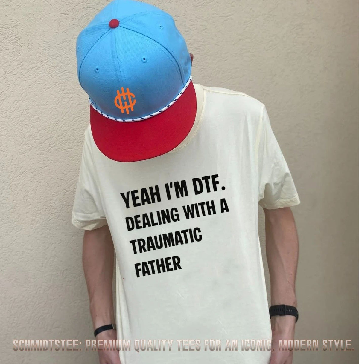 Yeah I’m DTF Dealing with a Traumatic Father shirt