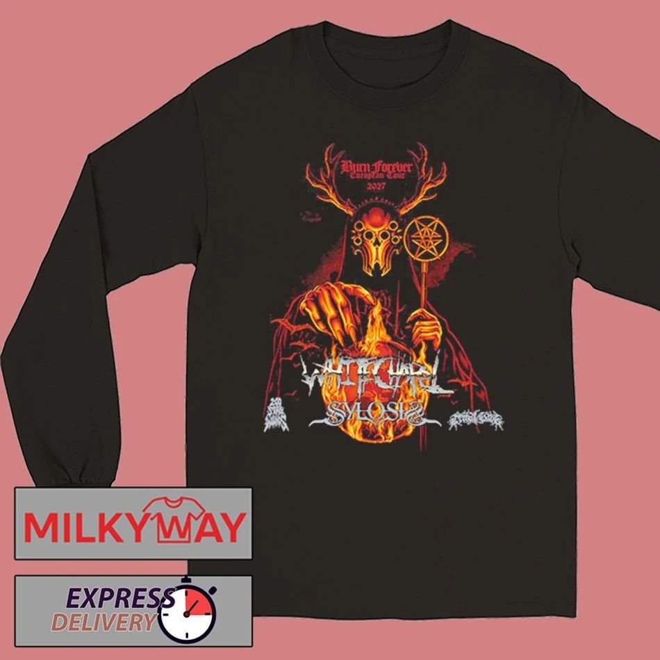 Whitechapel Burn Forever European Tour 2027 Schedule Merchandise shirt