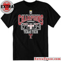 Blue 84 Unisex Texas Tech Red Raiders 2025 Big 12 Conference Champions December 6, 2025 overwhelming 34-7 win over BYU at AT&T Stadium in Arlington, Texas Shirt
