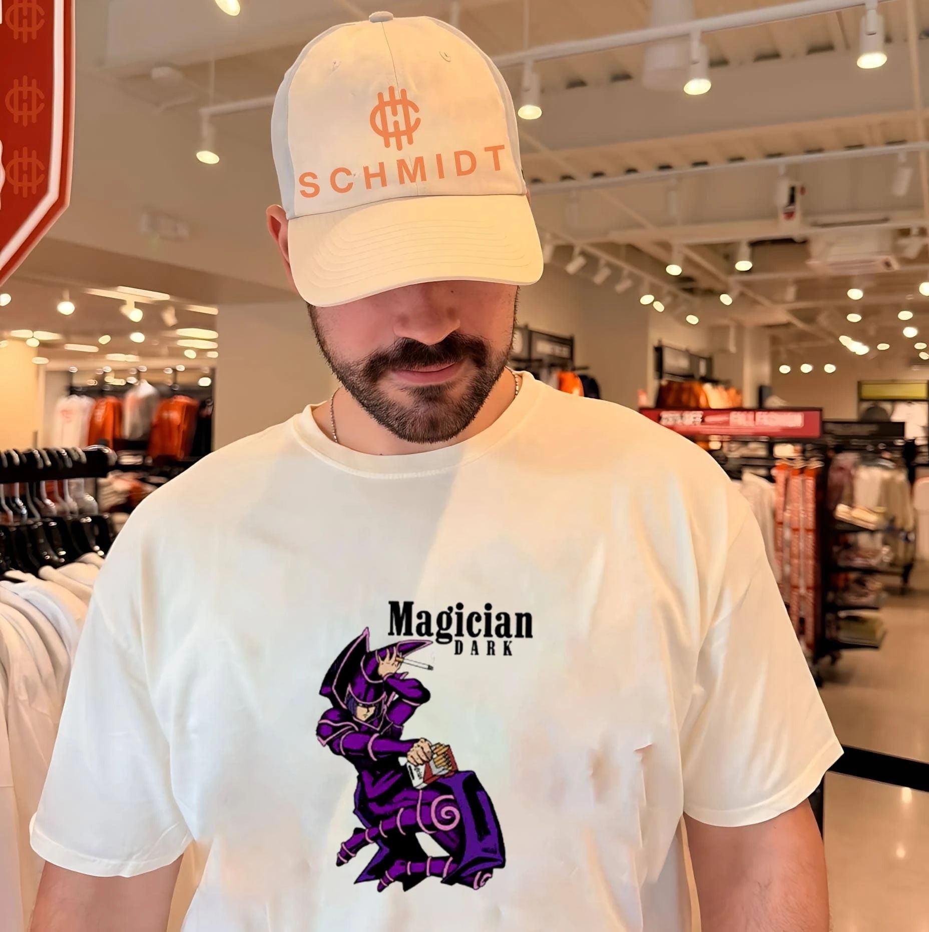 Magician Dark smoking cartoon shirt