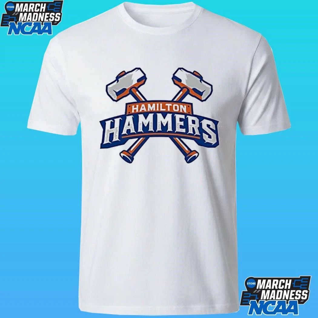 Hamilton Hammers Crossed Hammers Logo Shirt