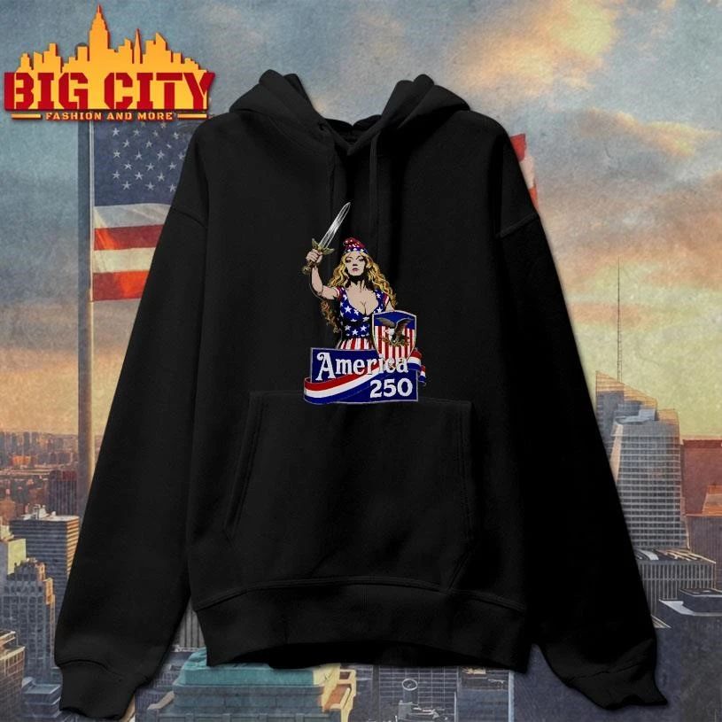 Strong Woman America 250 4th Of July Shirt