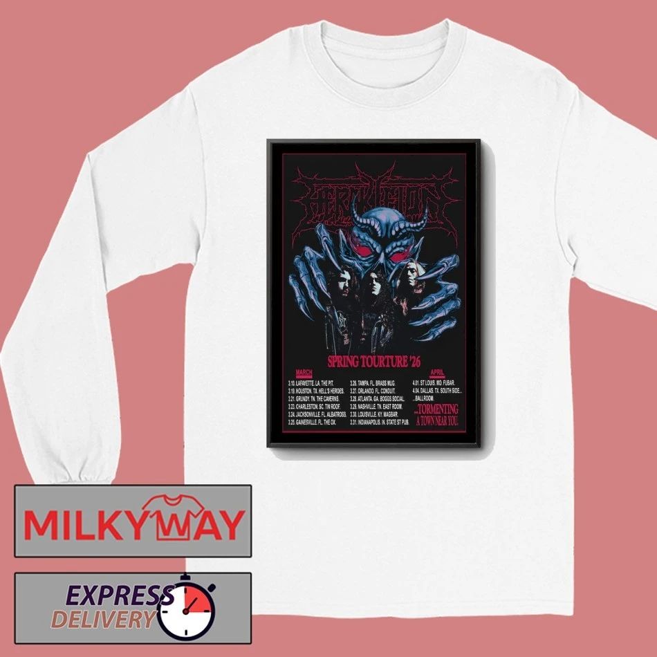 HERAKLEION Spring Tour 26 Poster shirt