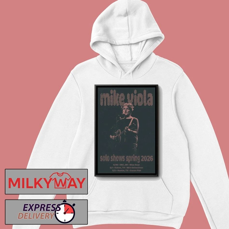 Mike Viola Solo Shows Spring 2026 Poster shirt