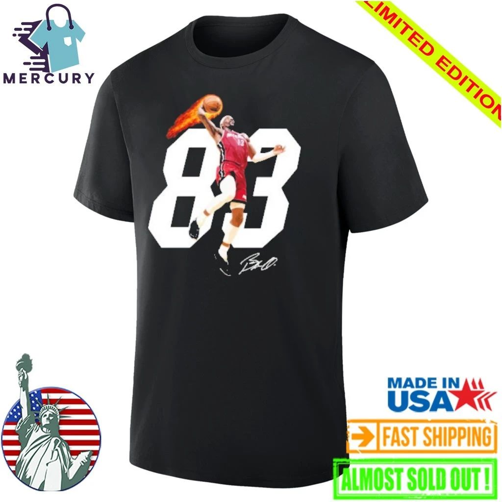 Miami Heat Bam Adebayo Making History 83 Point Shirt