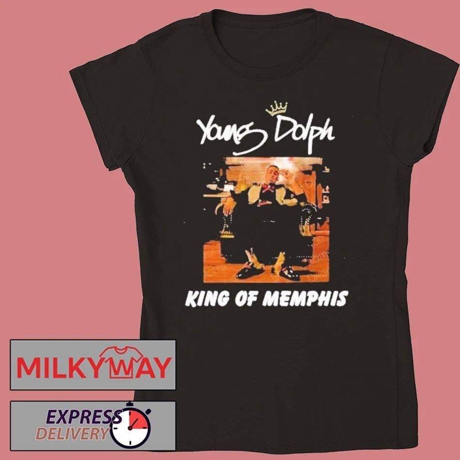 Young Dolph King Of Memphis Sitting On Throne Shirt