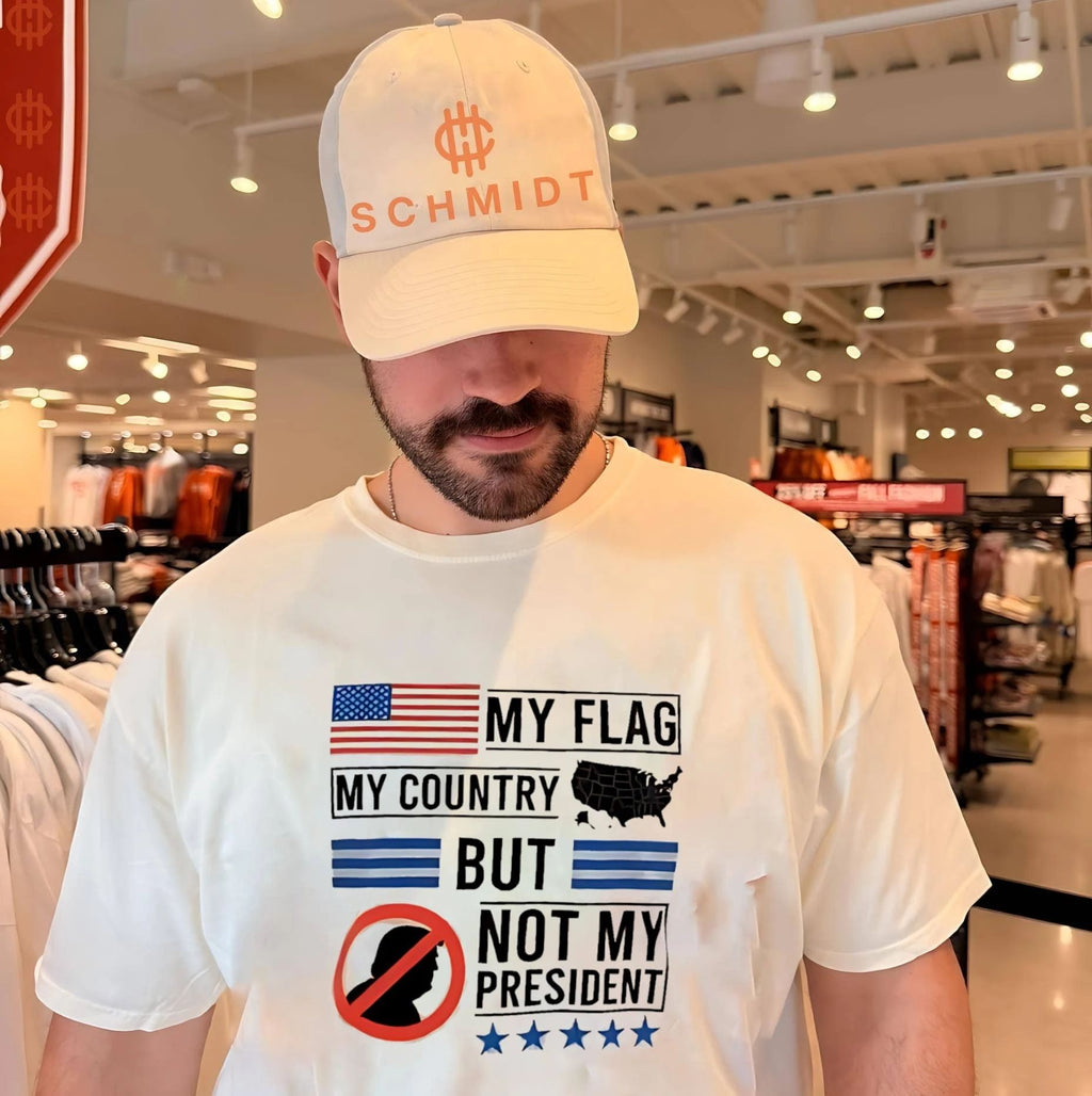 My flag my country but my president graphic shirt