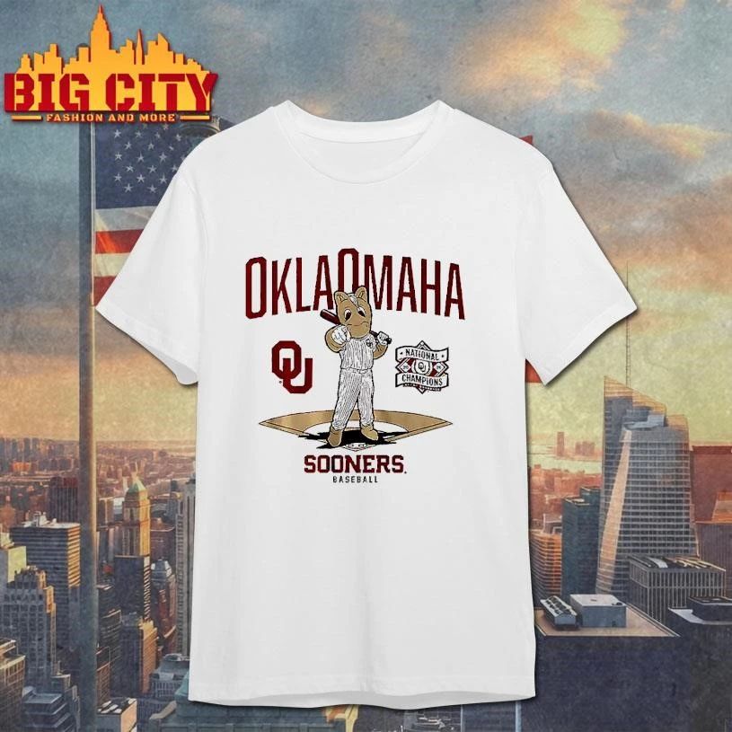 Oklahoma Sooners Boomer NCAA Baseball National Champions 2026 Oklahomaha shirt