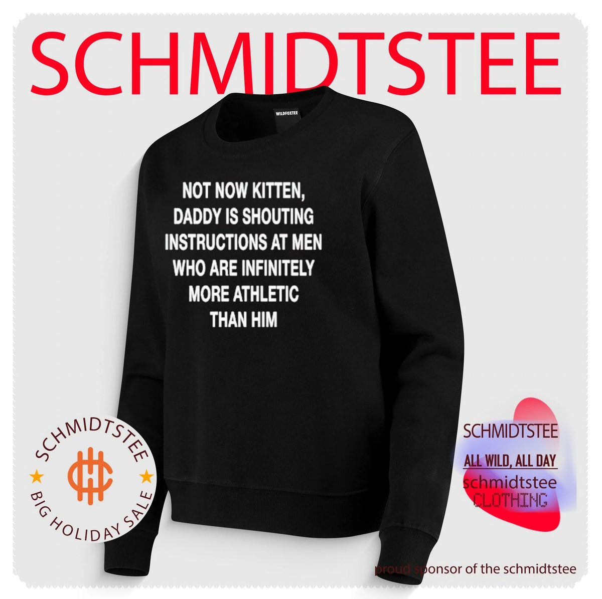 Not Now Kitten Daddy Is Shouting Instructions At Men Who Are Infinitely More Athletic Than Him Shirt