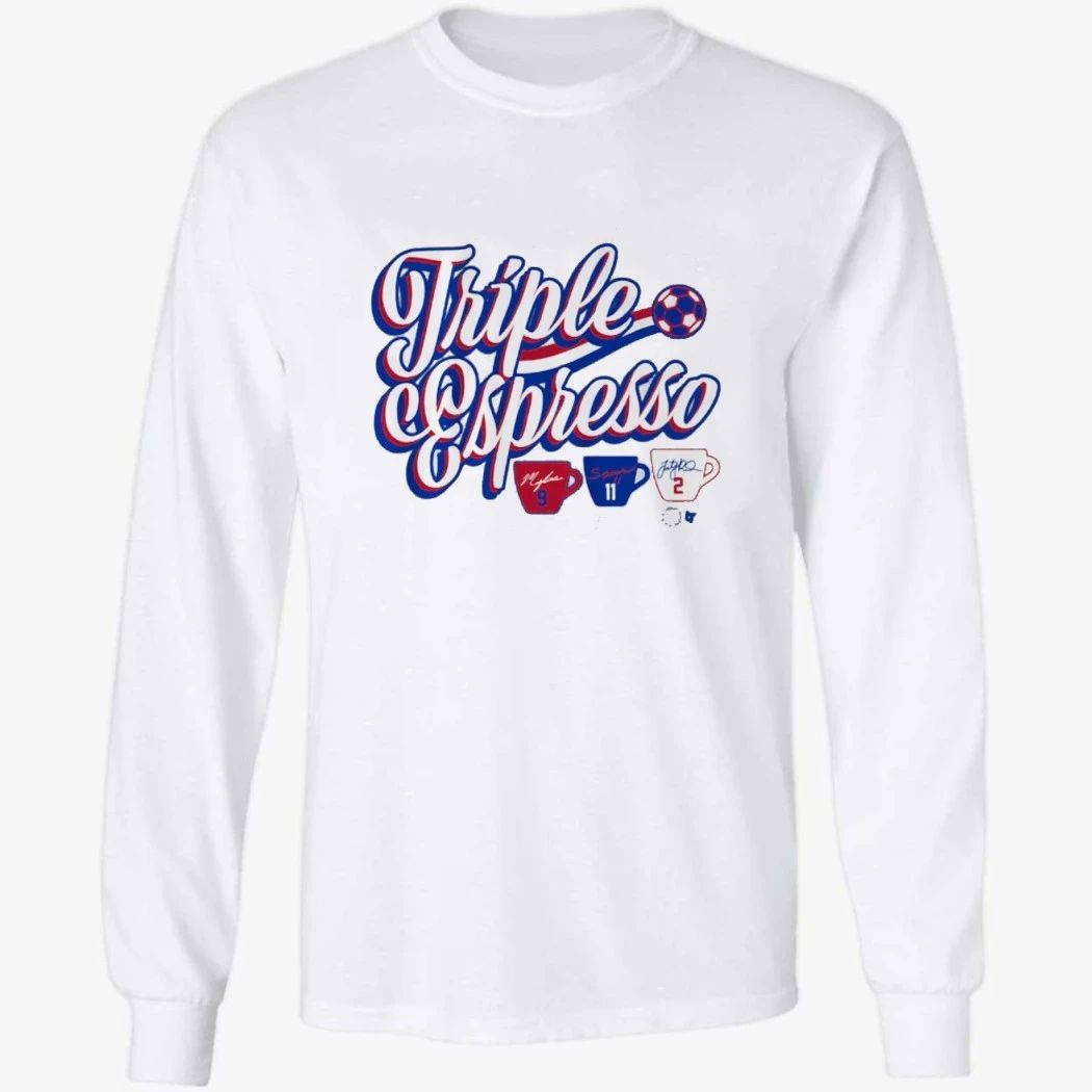Mallory Swanson, Trinity Rodman, and Sophia Wilson Triple Espresso Shirt