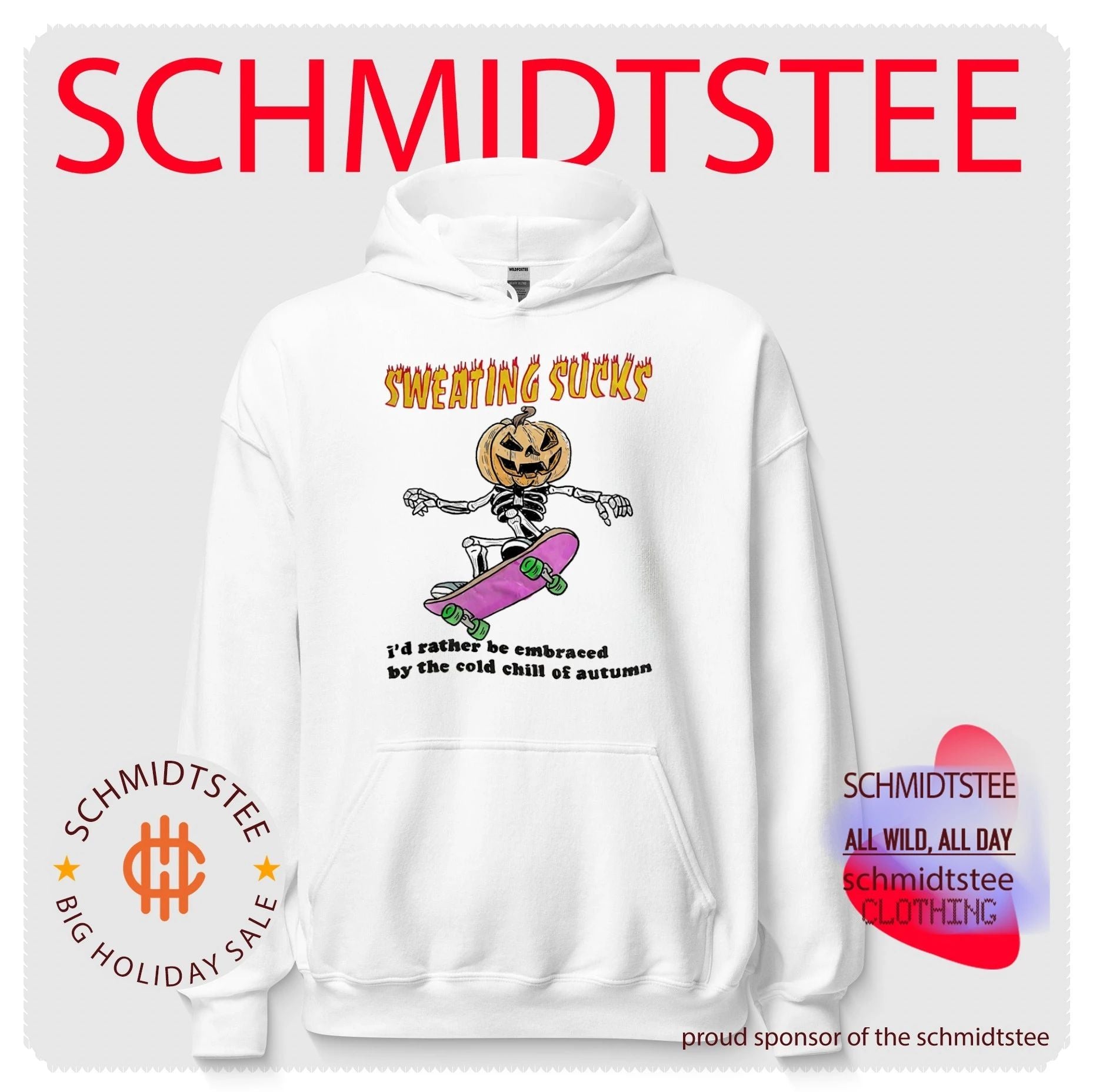 Sweating Sucks I’d rather be embraced by the cold chill of autumn shirt