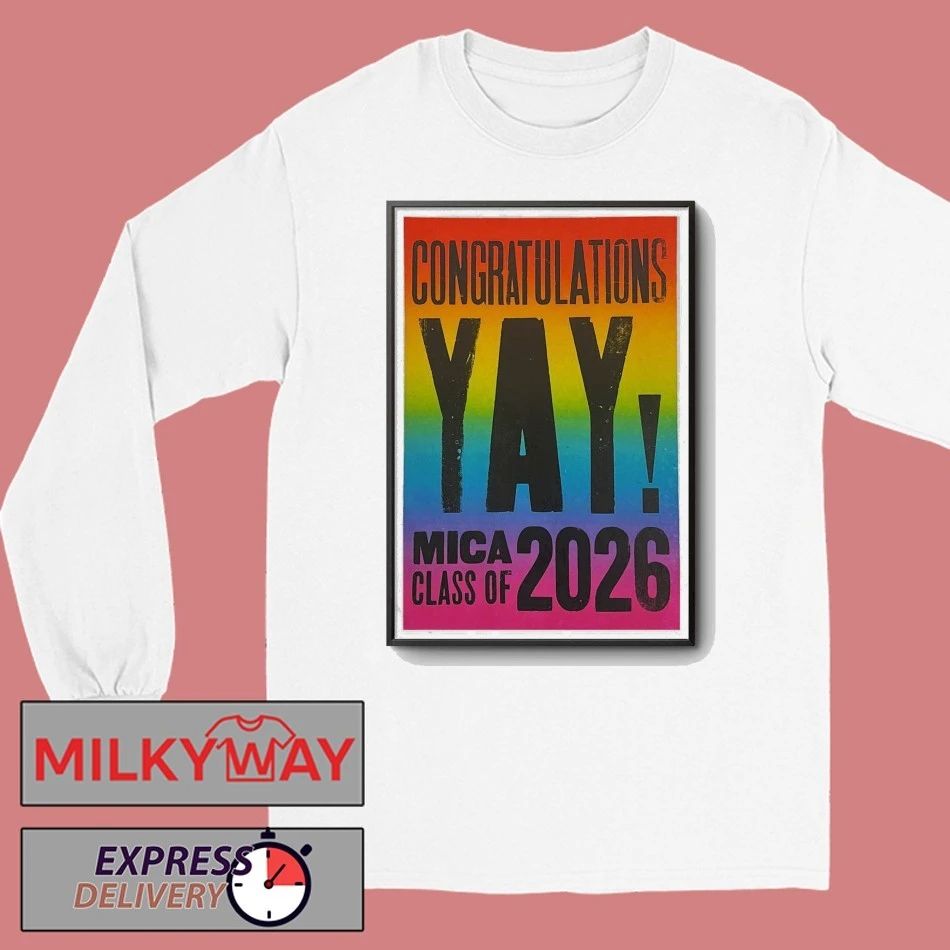 LIMITED Congratulations Yay Mica Class Of 2026 Tour Poster shirt