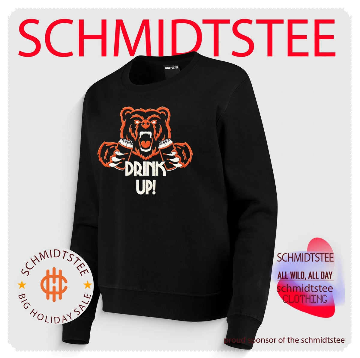 Chicago Football Bear Drink Up shirt