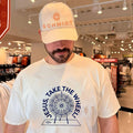 Jesus take the wheel wheel spin shirt