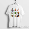 Classic Spooky Nuggets Monsters Halloween T Shirts