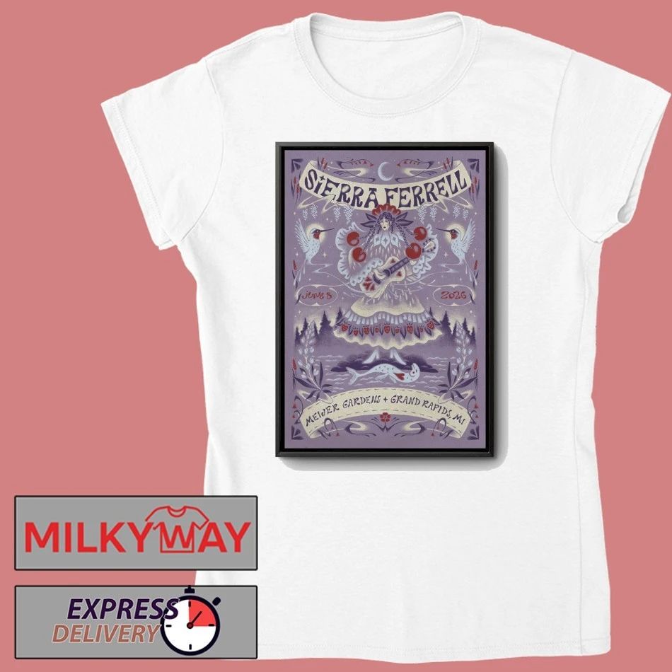 Sierra Ferrell June 8 2026 In Grand Rapids MI Poster shirt