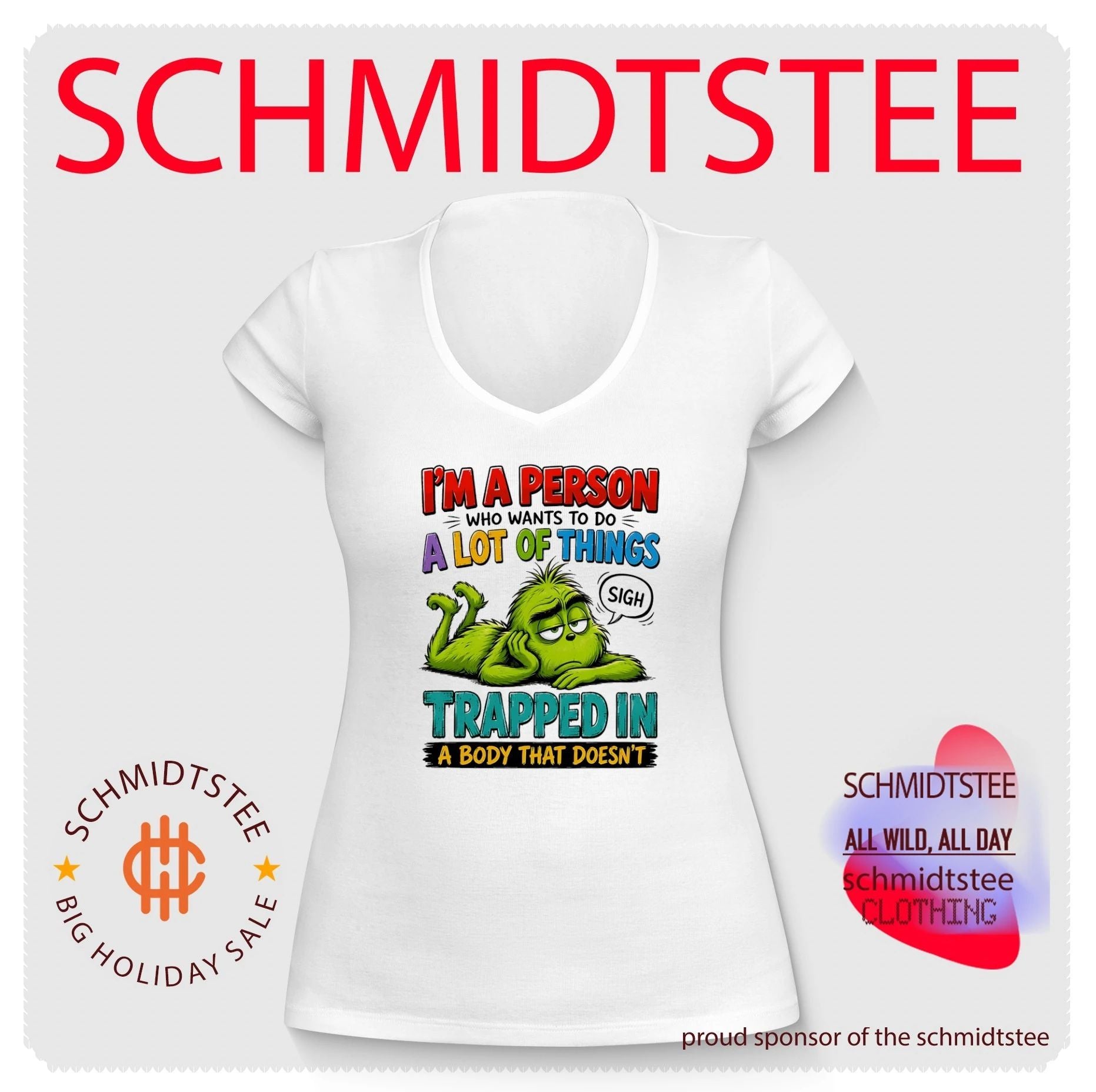 I’m a person who wants to do a lot of things Grinch shirt