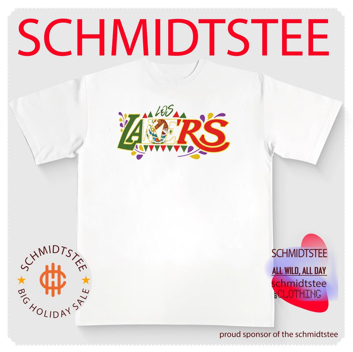 Los Lakers Mexican Heritage Basketball shirt