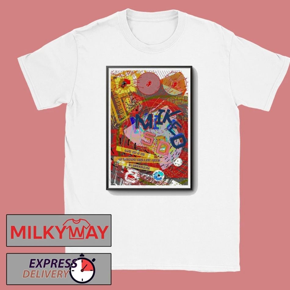 Poster Mike D May 22 2026 Xanadu Roller Arts TOUR shirt