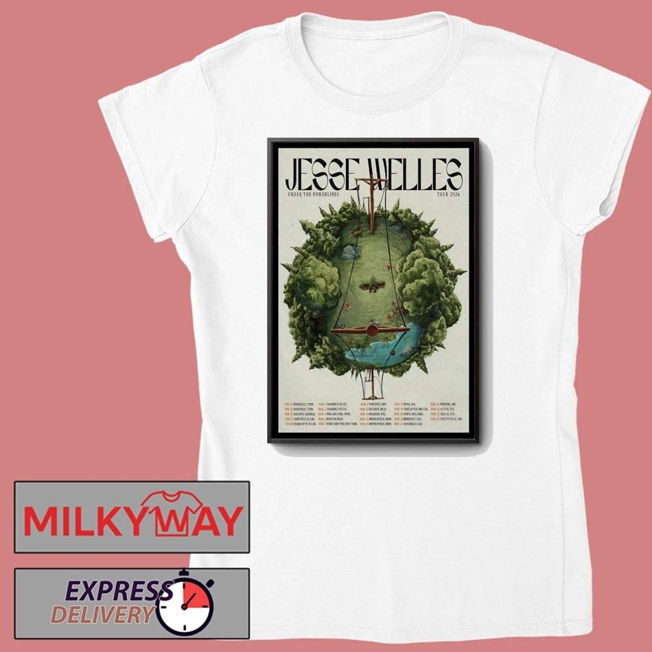 Jesse Welles Spring 2026 Tour Poster shirt