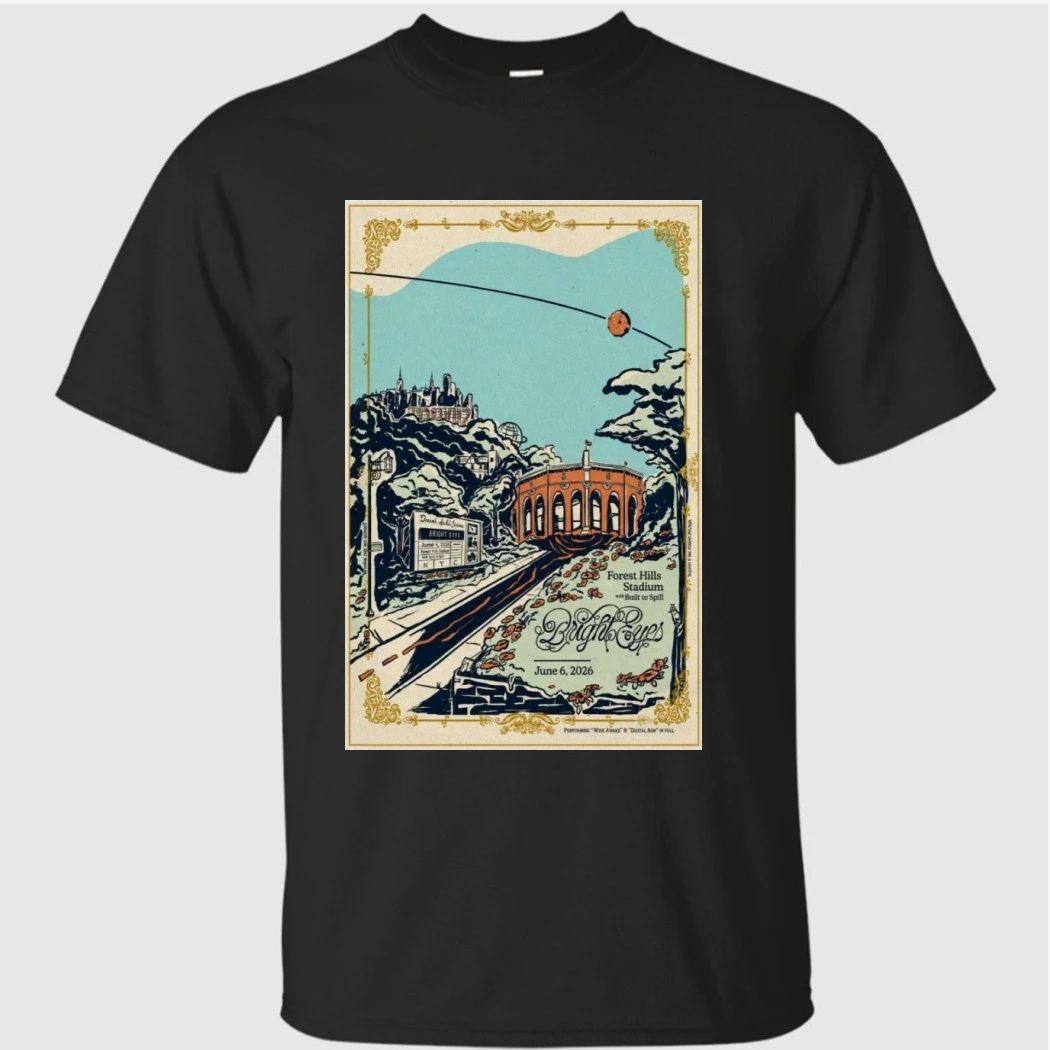 Bright Eyes Tour Forest Hills Stadium in Queens, New York June 06 2026 Shirt