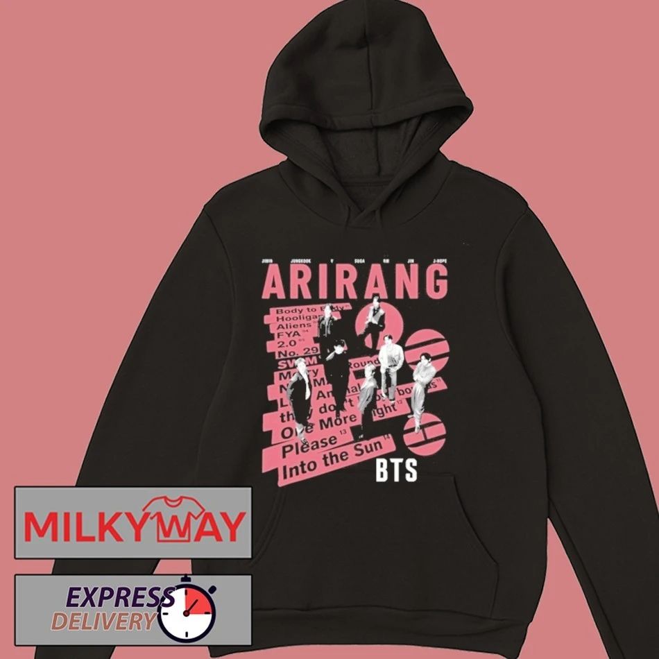 Bangtan 2026 Concert Bts Arirang World Tour Shirt
