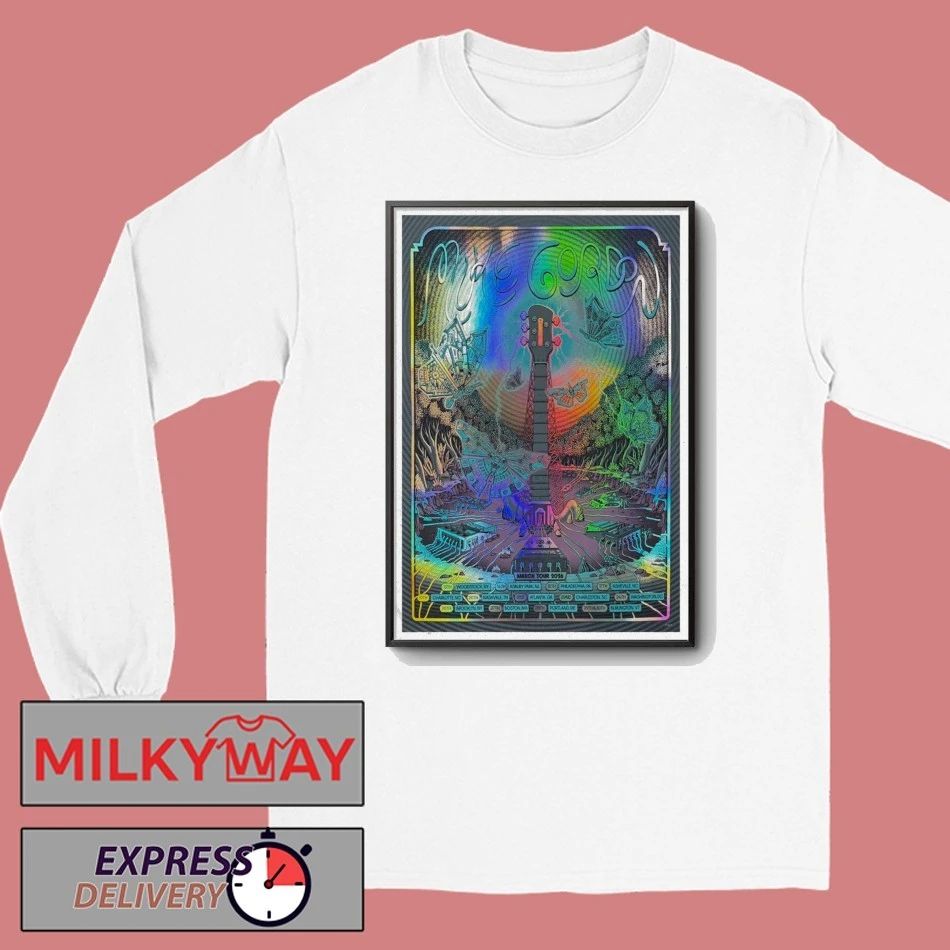 Mike Gordon Mar 17 2026 Poster Ashville NC shirt