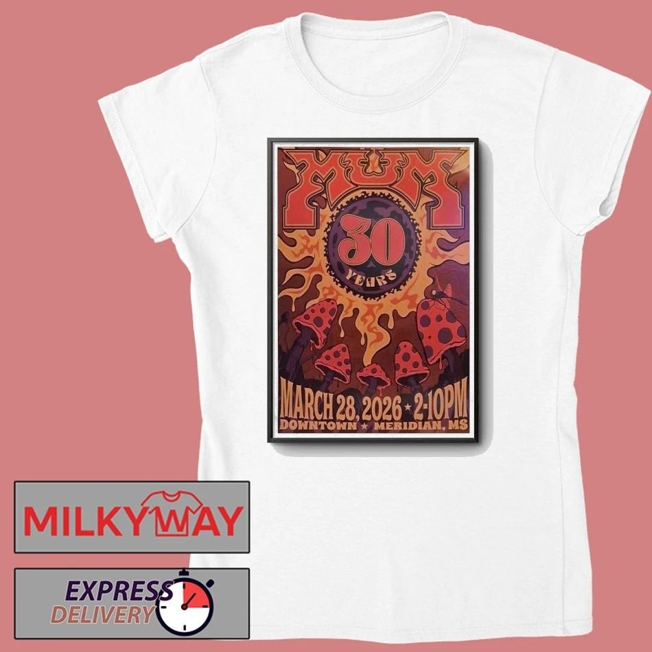Mum 30 Years Meridian, MS Mar 20 2026 Poster shirt