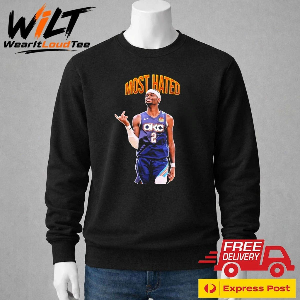 Shai Gilgeous-Alexander Most Hated Shirt OCK Thunder