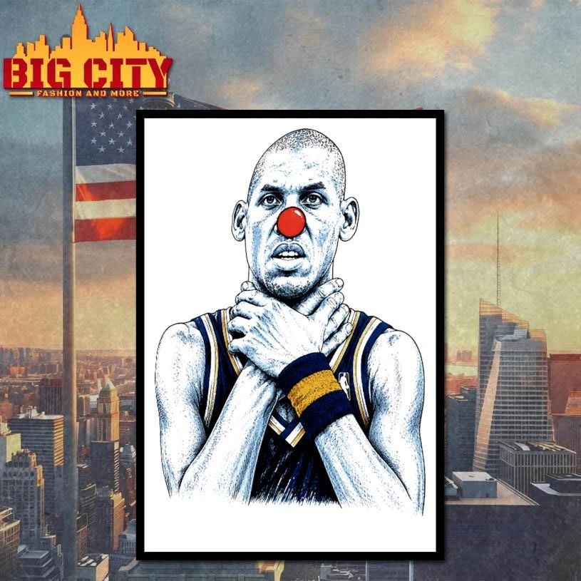 Clown Mode Shirt Reggie Miller Thunder Spurs Shirt