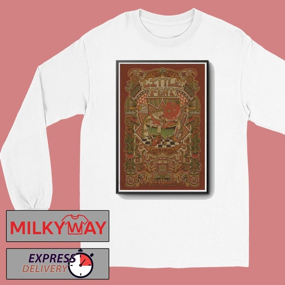 LIMITED 2026 Poster Little Feat The Last Farewell TOUR shirt