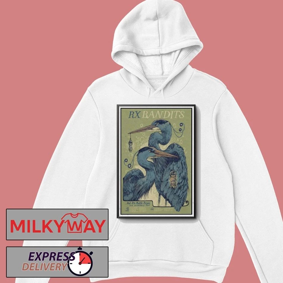 POSTER 2026 RX Bandits And The Battle Begun 20th Anniversary Tour LIMITED shirt