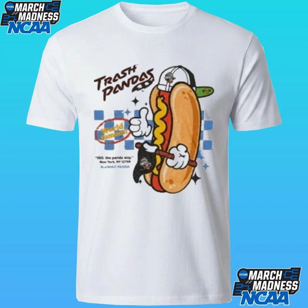 Rocket City Trash Pandas World Famoust Hot Dog Shirt