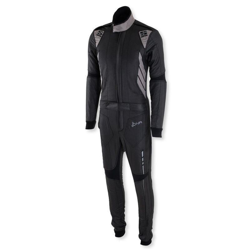 Simpson Racing DNA SLT Racing Suit – 2X-Large – Black – FIA 8856-2018