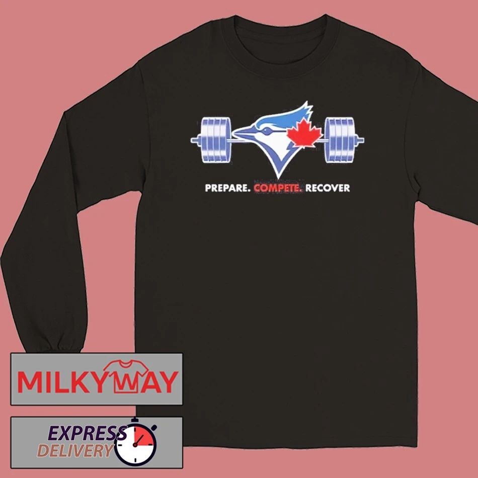 Kazuma Okamoto Blue Jays Prepare Compete Recover Shirt