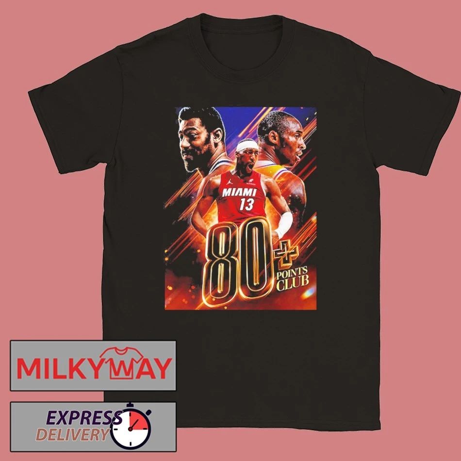 NBA Bam Adebayo Miami Heat 83 Points Club NBA History shirt