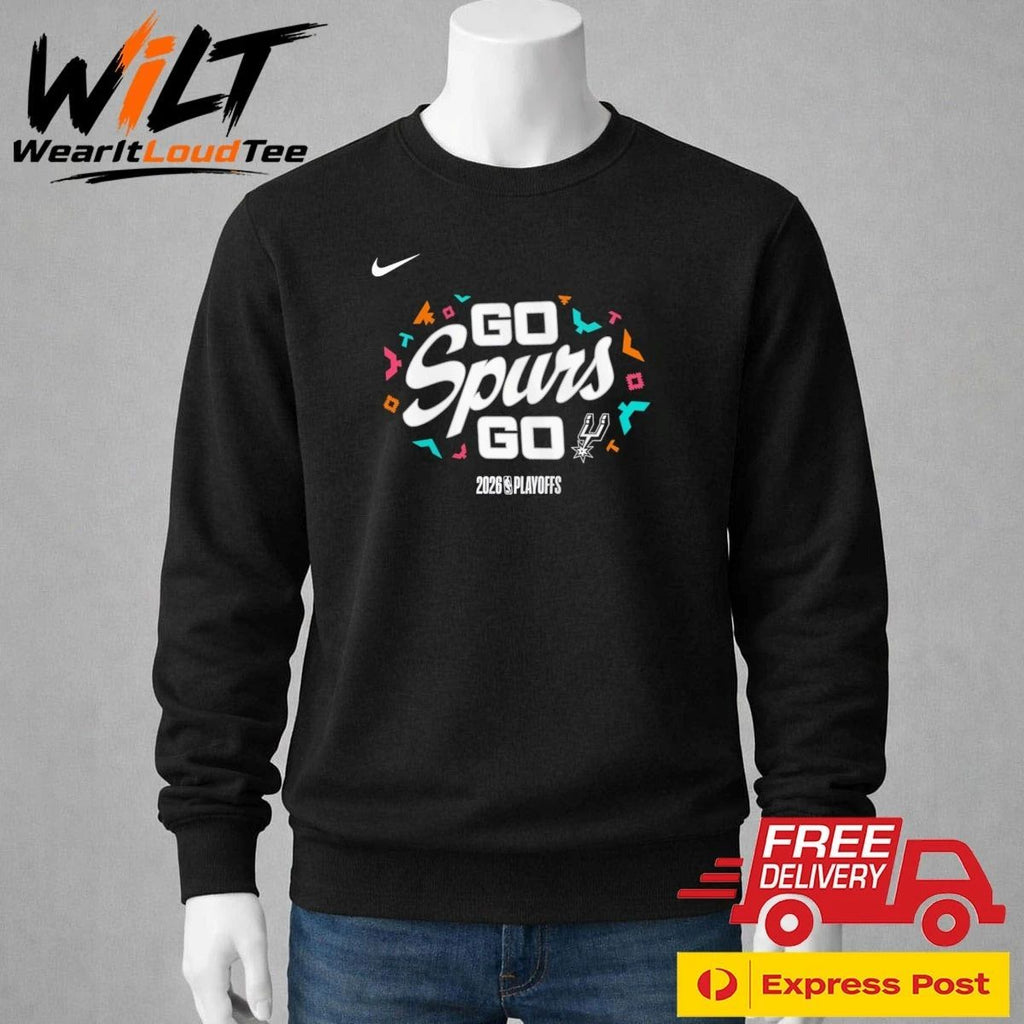 Go Spurs Go San Antonio Spurs 2026 NBA Playoffs Shirt