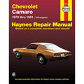 Chevrolet Camaro (70-81) Haynes Repair Manual