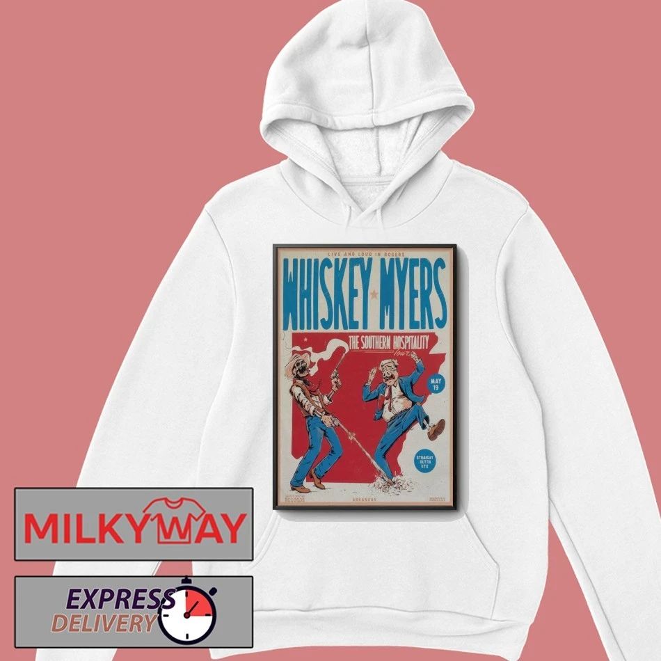 Whiskey Myers May 19, 2026 Walmart AMP Rogers, AR Poster shirt