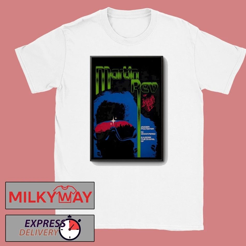 Martin Rev In San Francisco CA On Jun 4 2026 Poster shirt