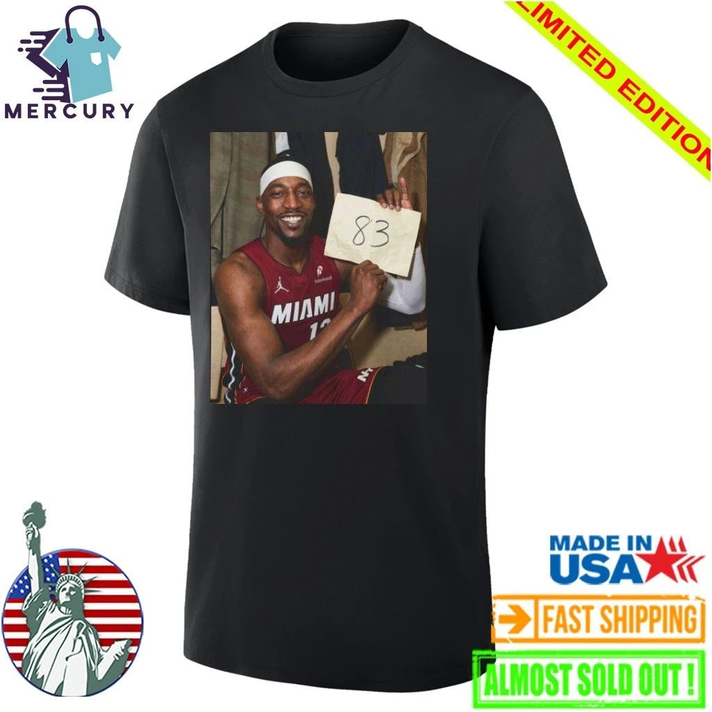 Bam Adebayo 83 Point Game Portrait Shirt