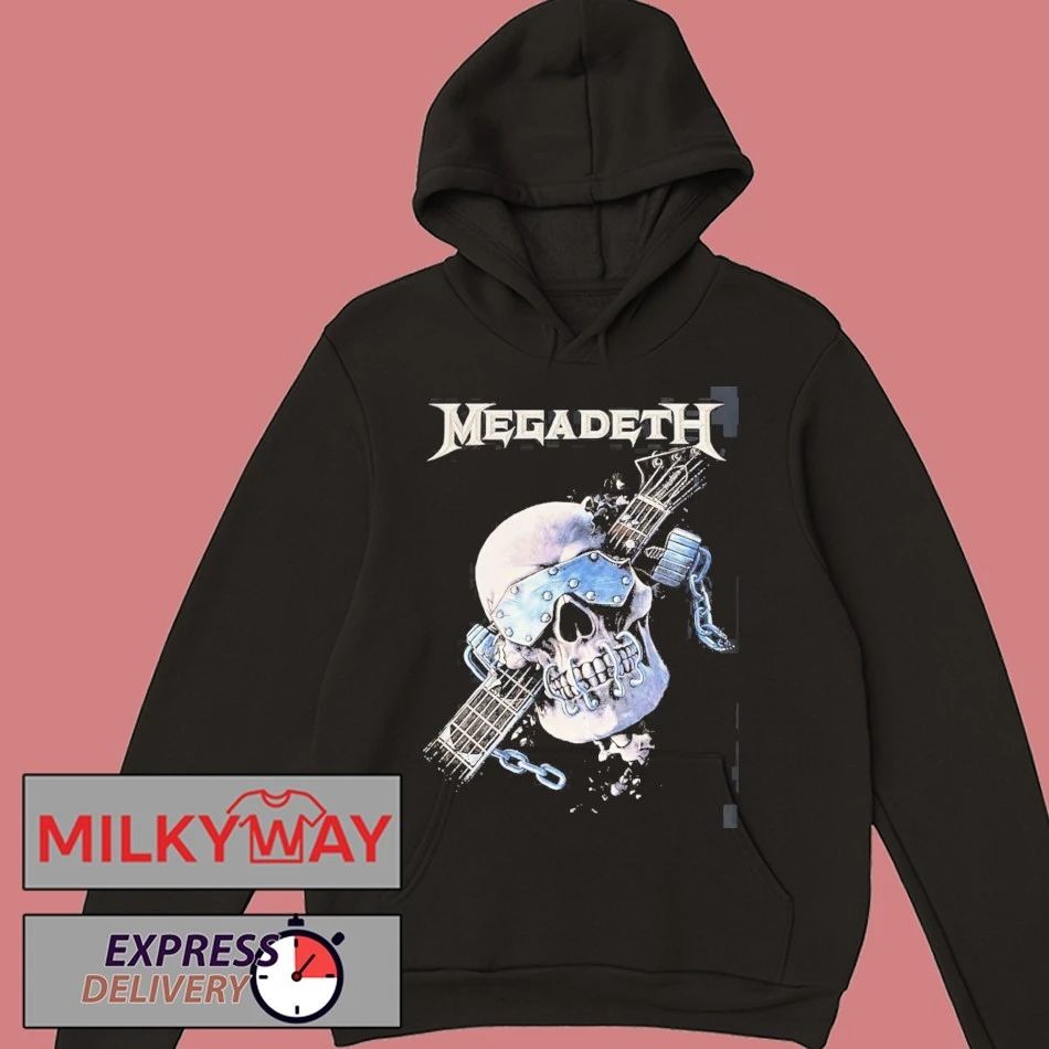 Megadeth Canada 2026 Tour Merch Vic Let There Be Shred With Dates Back Two Sided T-Shirt