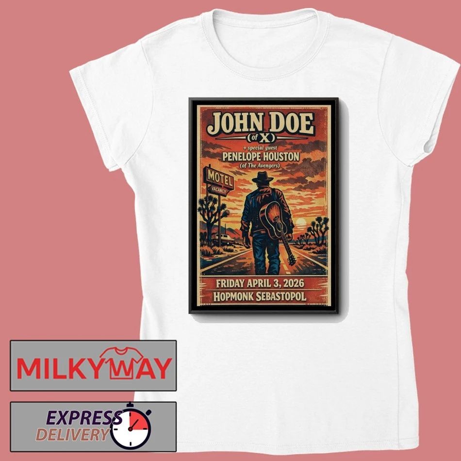 John Doe HopMonk Sebastopol CA Apr 3 2026 Poster shirt
