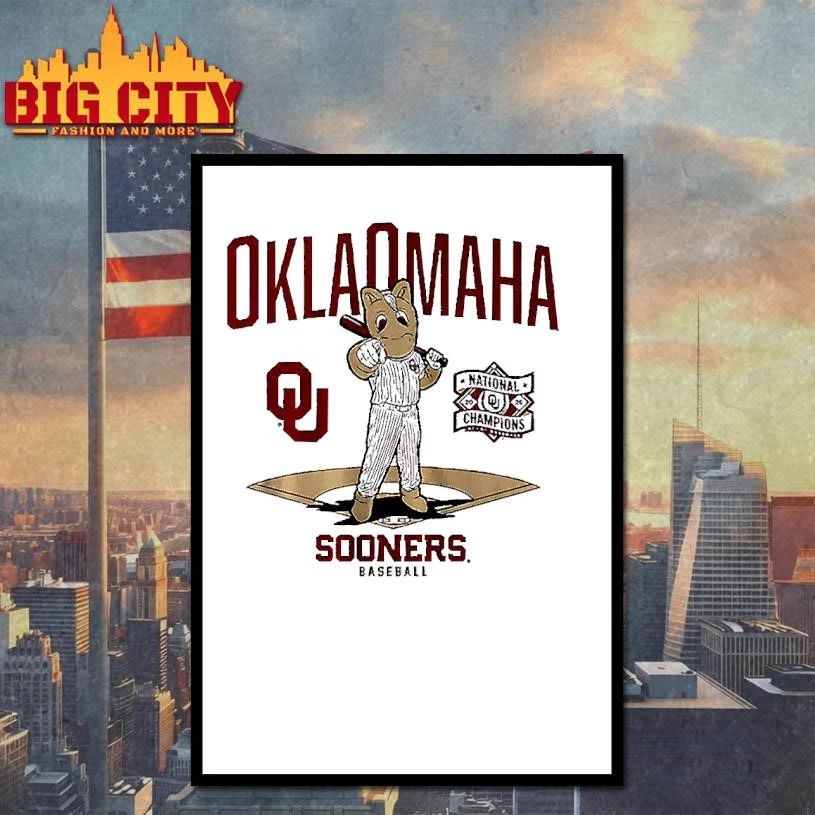 Oklahoma Sooners Boomer NCAA Baseball National Champions 2026 Oklahomaha shirt